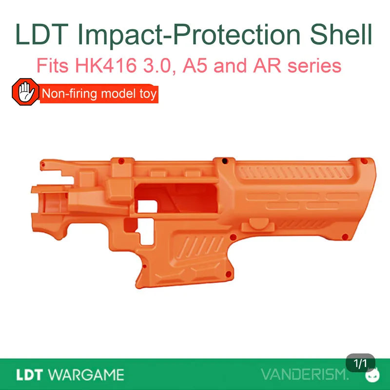 LDT Drop-Protection Shell for 416 PLUS / A5 / AR Toy Models (Pre-Order 50 Hari)