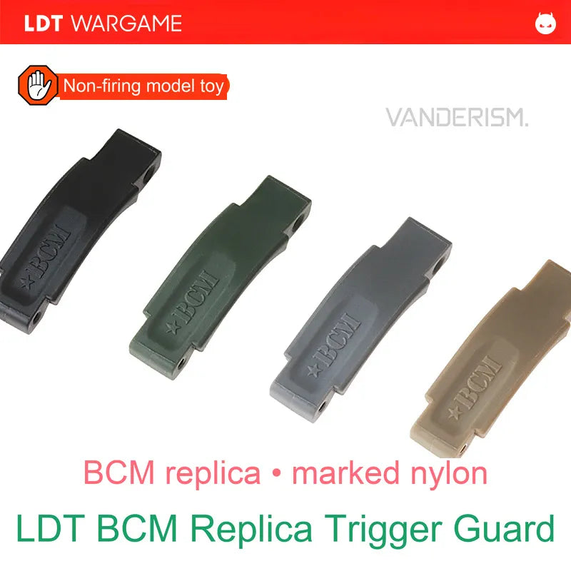 BCM Replica Nylon Trigger Guard with Markings (Pre-Order 50 Hari)