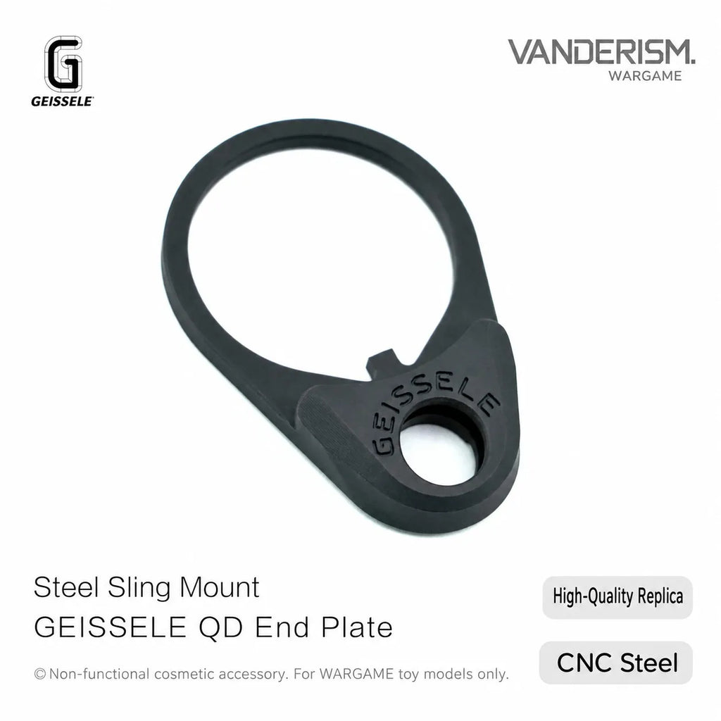 GEISSELE CNC Steel QD Sling Swivel | Gel Blaster WGG WGB Airsoft (Pre-Order 50 Hari)