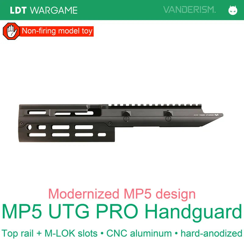 MP5 / MP5K UTG PRO Modern MLOK Handguard (Pre-Order 50 Hari)