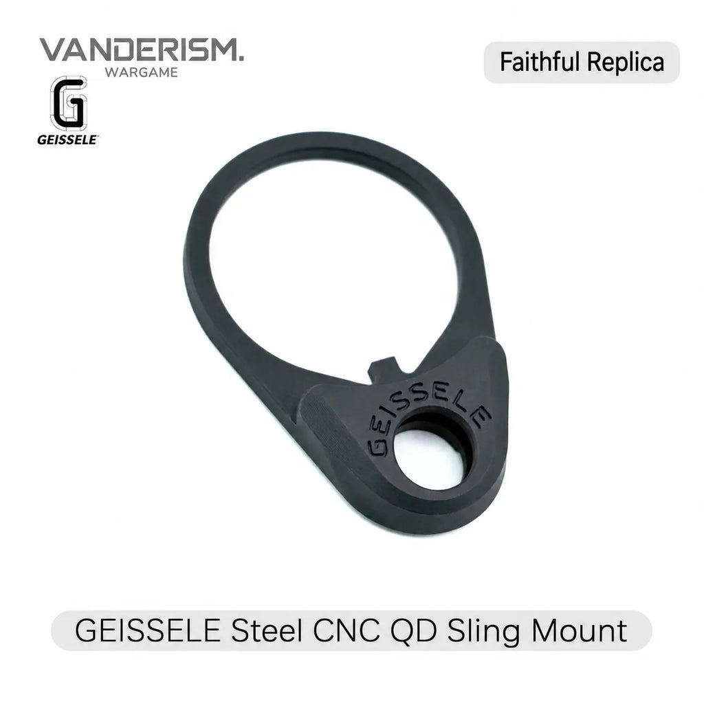 GEISSELE CNC Steel QD Sling Swivel | Gel Blaster WGG WGB Airsoft (Pre-Order 50 Hari)