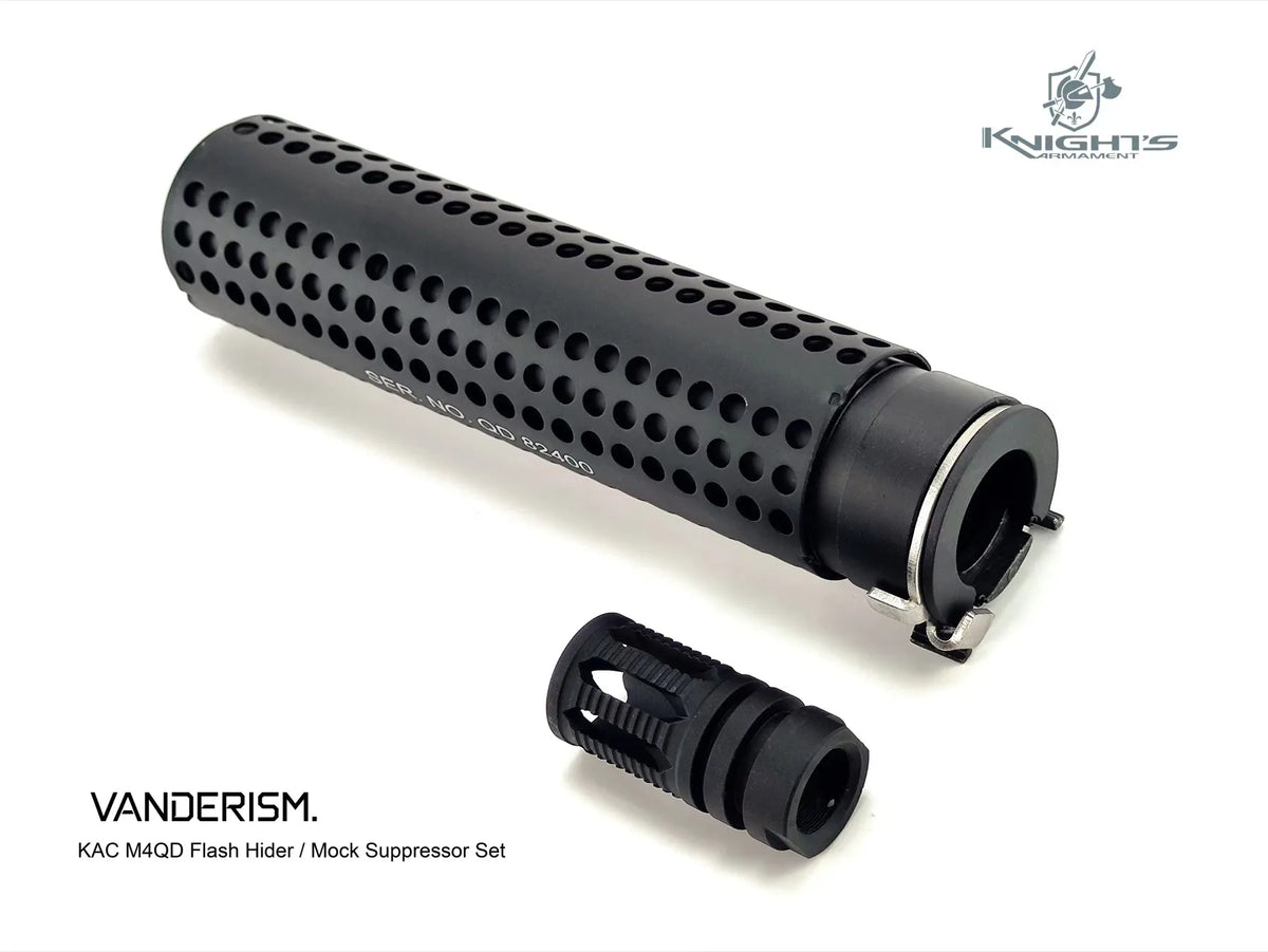KAC QCD M4QD M110 QD Mock Suppressor Sets | Gel Blaster WGG WGB Airsoft (Pre-Order 50 Hari)