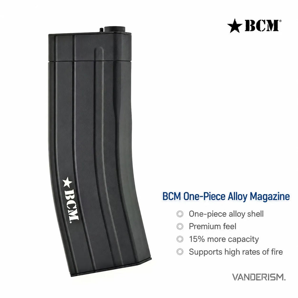 BCM Extended One Piece Alloy Magazines (Pre-Order 50 Hari)