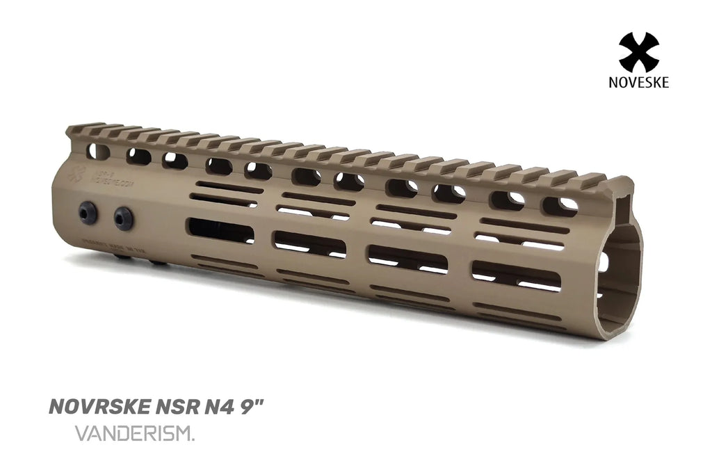 NOVESKE NSR N4 Metal Handguards | Gel Blaster WGG WGB Airsoft (Pre-Order 50 Hari)