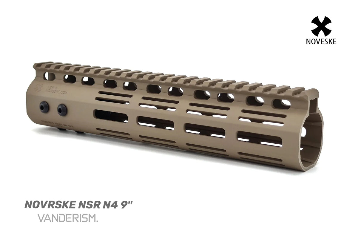 NOVESKE NSR N4 Metal Handguards | Gel Blaster WGG WGB Airsoft (Pre-Order 50 Hari)
