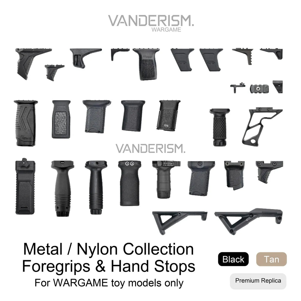 Foregrip and Handstop Collection (Pre-Order 50 Hari)