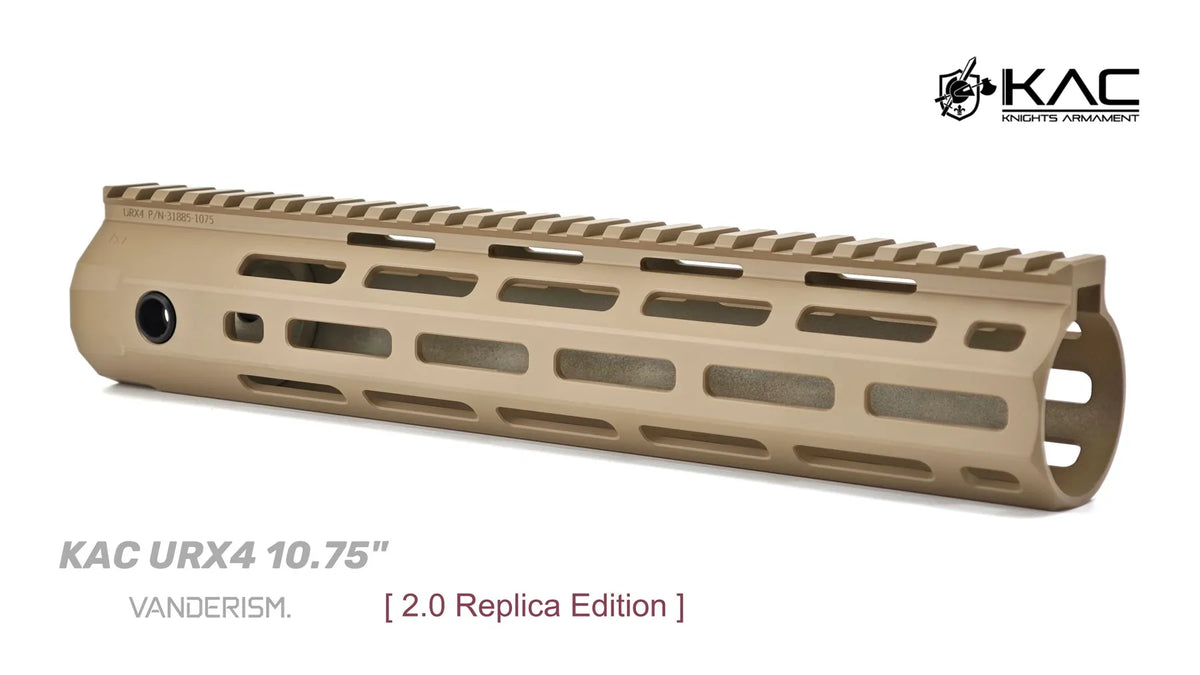 KAC URX4 V2 Metal Handguards | Gel Blaster WGG WGB Airsoft (Pre-Order 50 Hari)