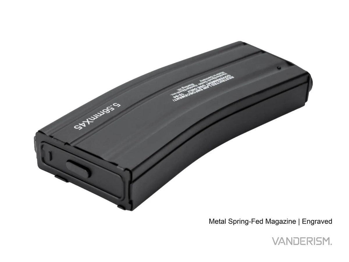 M4 HK416 Gen 2 Steel Pressure Magazines | Gel Blaster WGG WGB (Pre-Order 50 Hari)