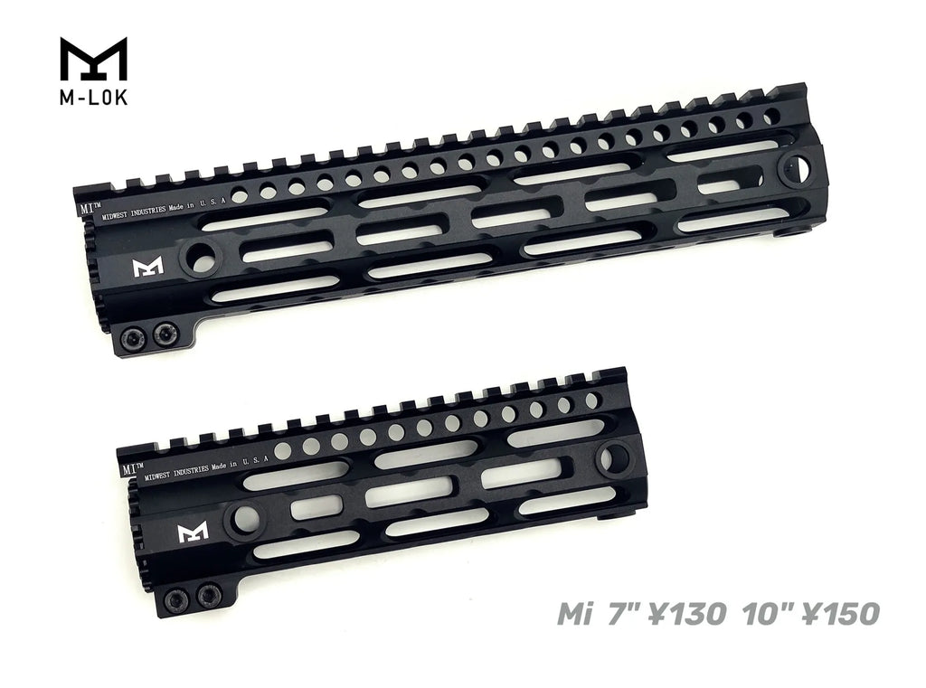 MI 10 Inch Metal Handguard | Gel Blaster WGG WGB Airsoft (Pre-Order 50 Hari)