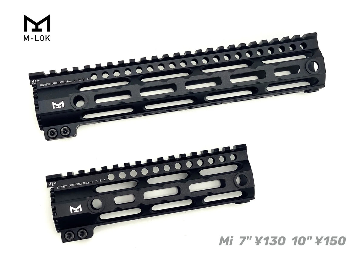 MI 10 Inch Metal Handguard | Gel Blaster WGG WGB Airsoft (Pre-Order 50 Hari)