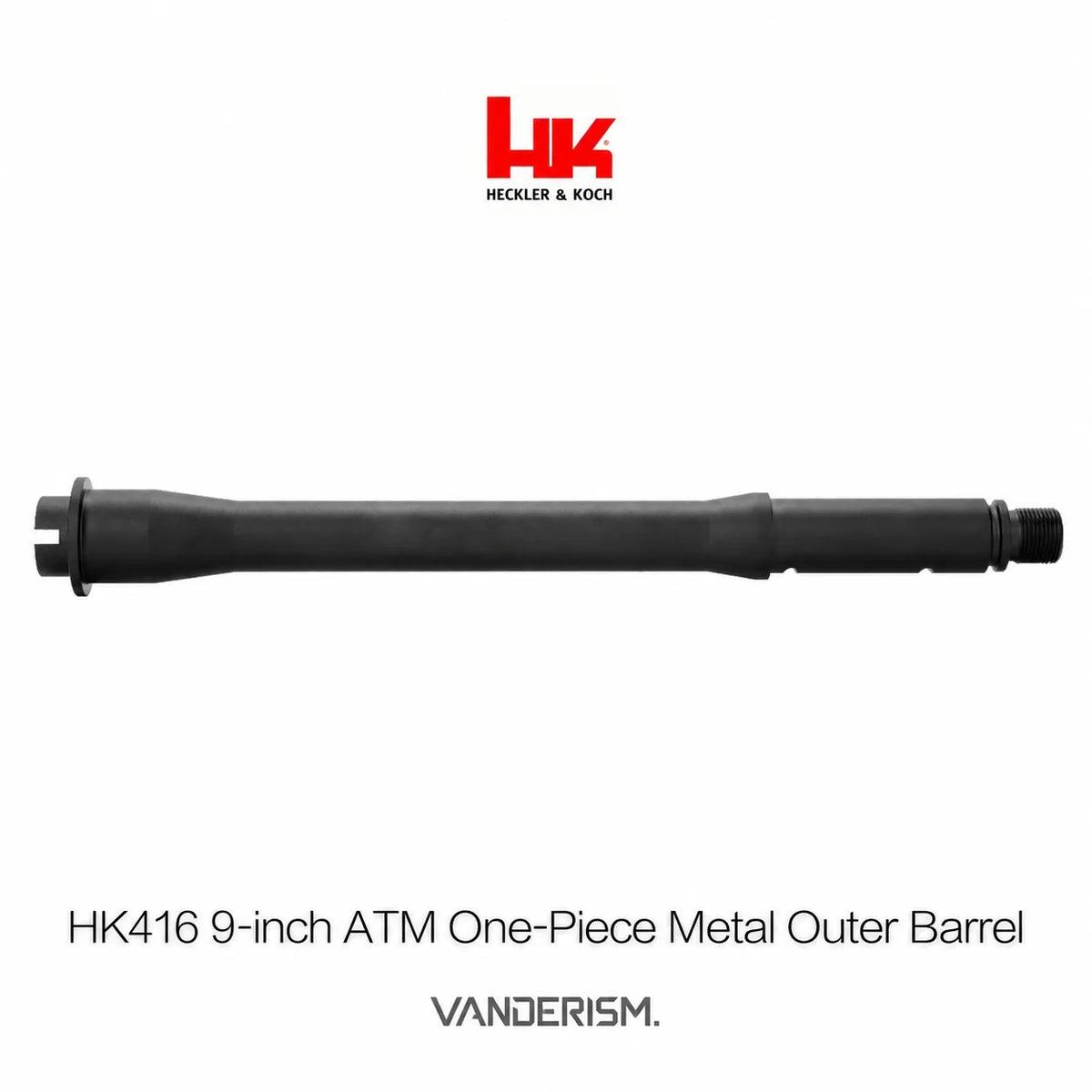 HK416 Outer Barrel Gas Block Sight and Flash Hider Set (Pre-Order 50 Hari)