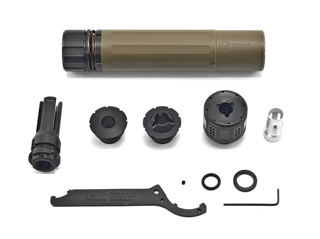 DEAD AIR S5K Sandman Gen 2 Flash Hider and QD Mock Suppressor Set (Pre-Order 50 Hari)
