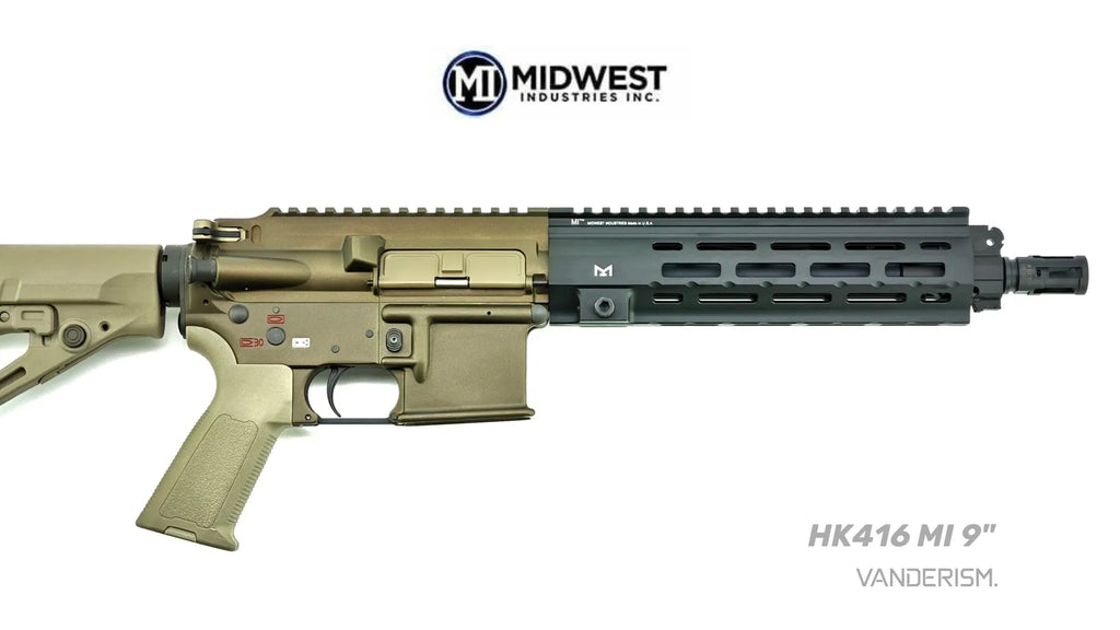 HK416 MI Metal Handguards | Gel Blaster WGG WGB Airsoft (Pre-Order 50 Hari)