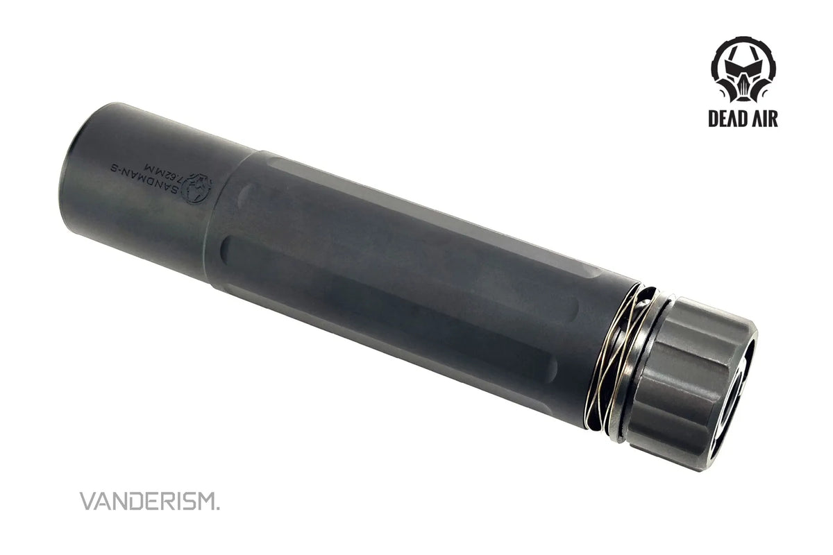 N4 SANDMAN Steel Flash Hider and Mock Suppressor Set | Gel Blaster WGG WGB Airsoft (Pre-Order 50 Hari)