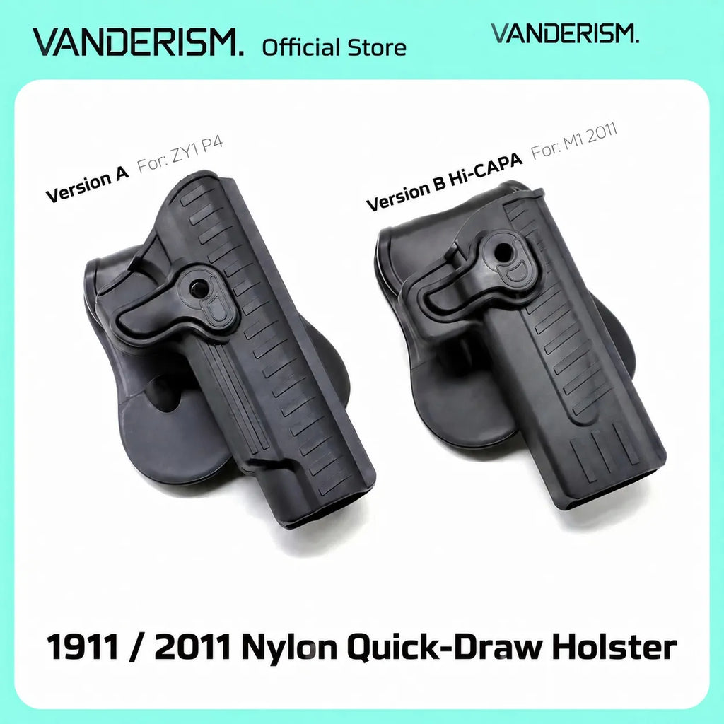 1911 and 2011 Nylon TPE Quick Draw Holster (Pre-Order 50 Hari)