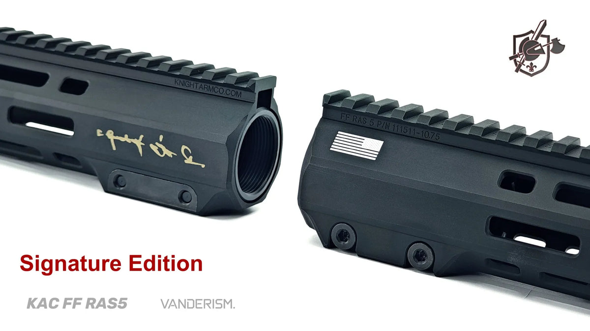 KAC FF RAS5 10.75 Inch Metal Handguard | Gel Blaster WGG WGB Airsoft (Pre-Order 50 Hari)
