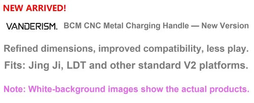 BCM CNC Charging Handle for V2 (Pre-Order 50 Hari)
