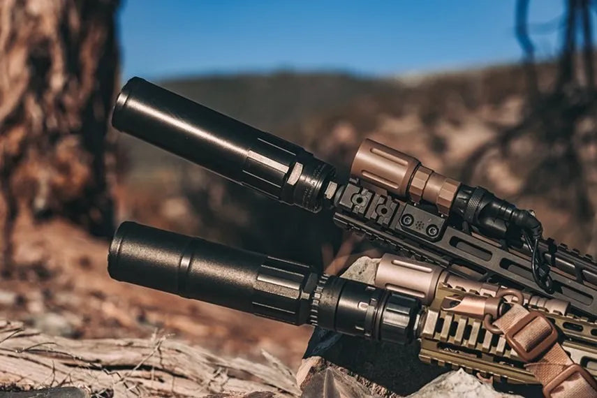 CGS HELIOS QD TI Metal Mock Suppressor | Gel Blaster WGG WGB Airsoft (Pre-Order 50 Hari)