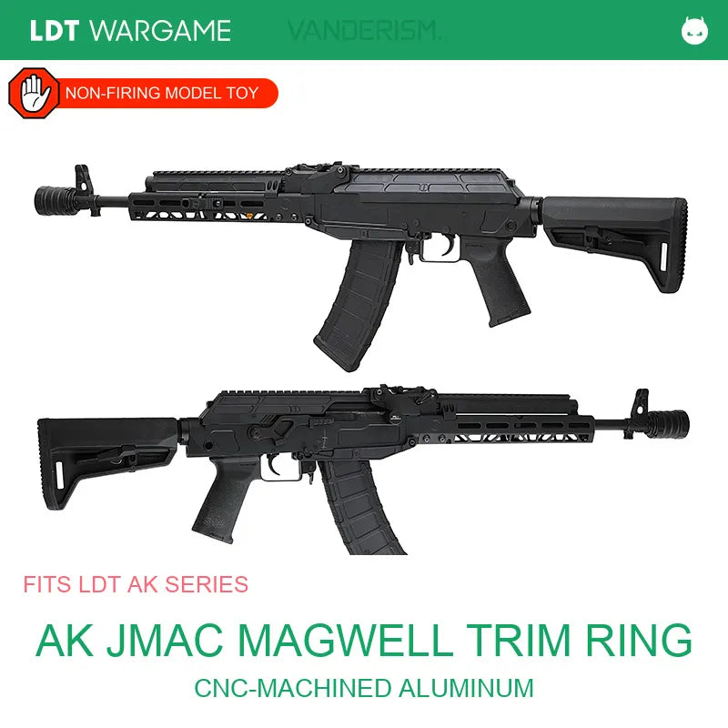 LDT AK JMAC Decorative Magazine-Well Collar for Toy Models (Pre-Order 50 Hari)