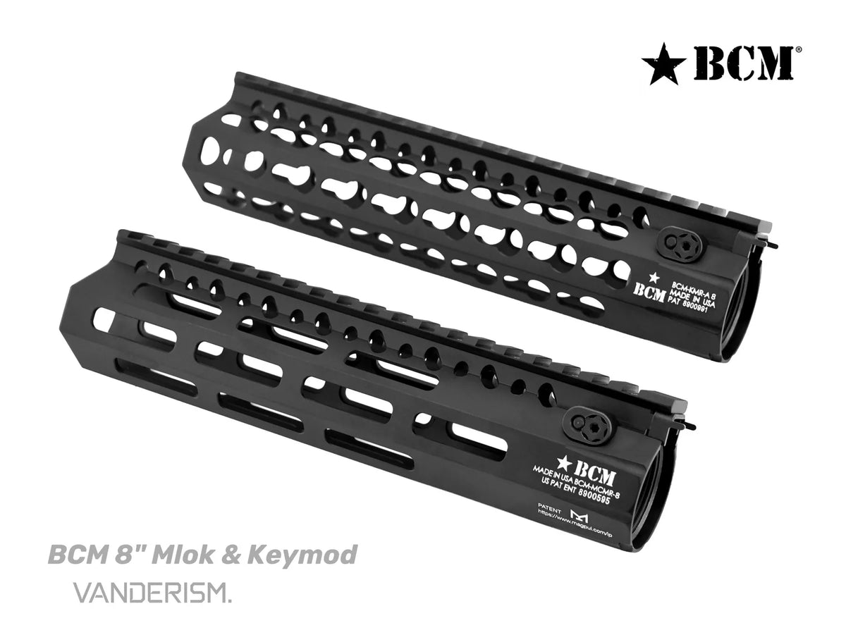 BCM Metal Handguards | Gel Blaster WGG WGB Airsoft (Pre-Order 50 Hari)