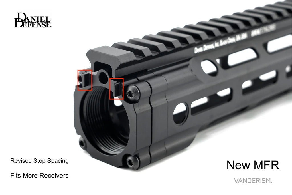 DD MFR Metal Handguards | Gel Blaster WGG WGB Airsoft (Pre-Order 50 Hari)