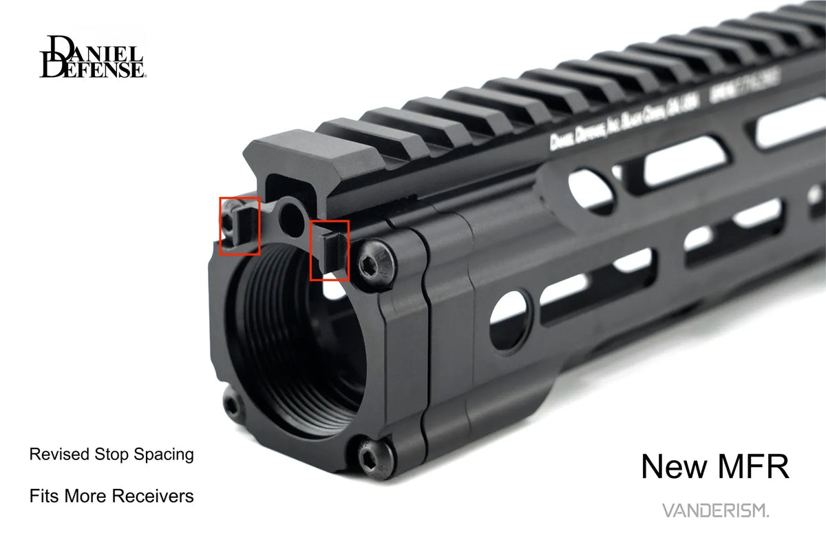 DD MFR Metal Handguards | Gel Blaster WGG WGB Airsoft (Pre-Order 50 Hari)