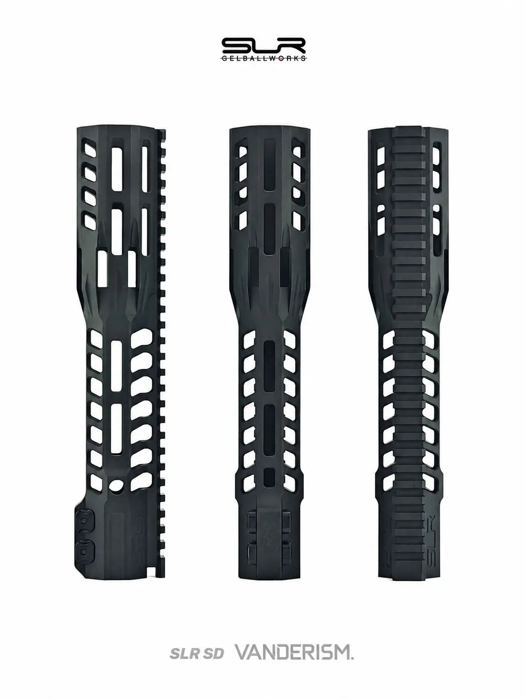 SLR SD Metal Handguards | Gel Blaster WGG WGB Airsoft (Pre-Order 50 Hari)