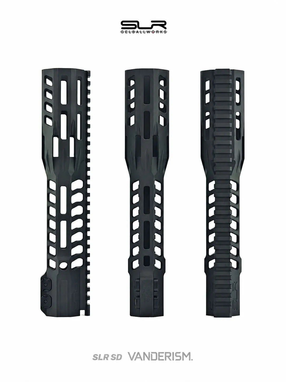 SLR SD Metal Handguards | Gel Blaster WGG WGB Airsoft (Pre-Order 50 Hari)