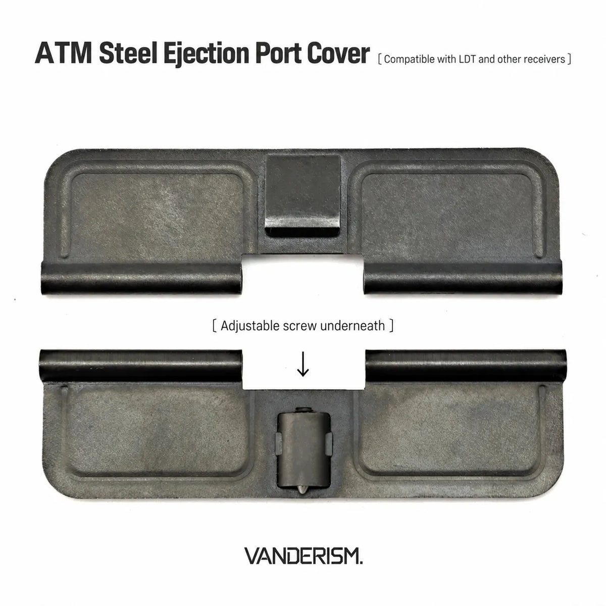 Adjustable Steel Ejection Port Cover for ATM and V2 (Pre-Order 50 Hari)