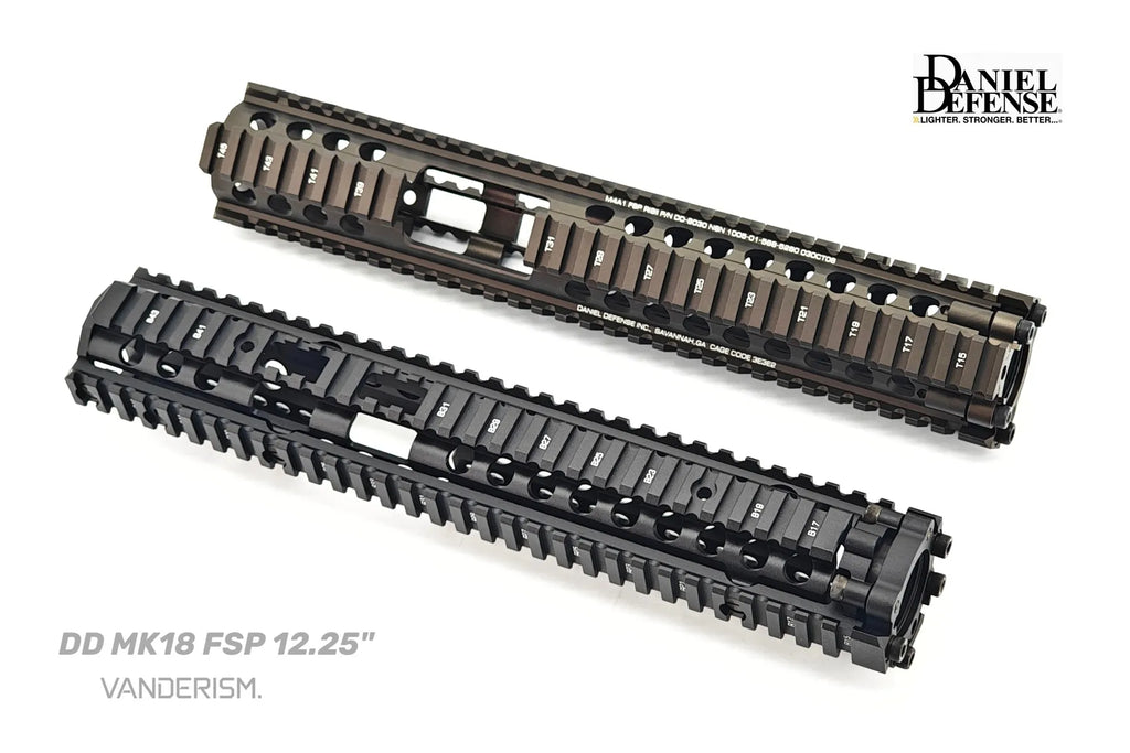 DD MK18 RIS3 FSP Metal Handguards | Gel Blaster WGG WGB Airsoft (Pre-Order 50 Hari)