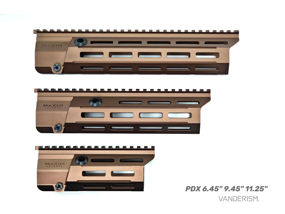 MAXIM DEFENSE PDX Metal Handguards | Gel Blaster WGG WGB Airsoft (Pre-Order 50 Hari)