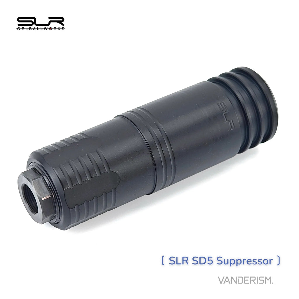 SLR NOTAS SD5 Faux Suppressor 14mm CCW | Gel Blaster WGG WGB Airsoft (Pre-Order 50 Hari)
