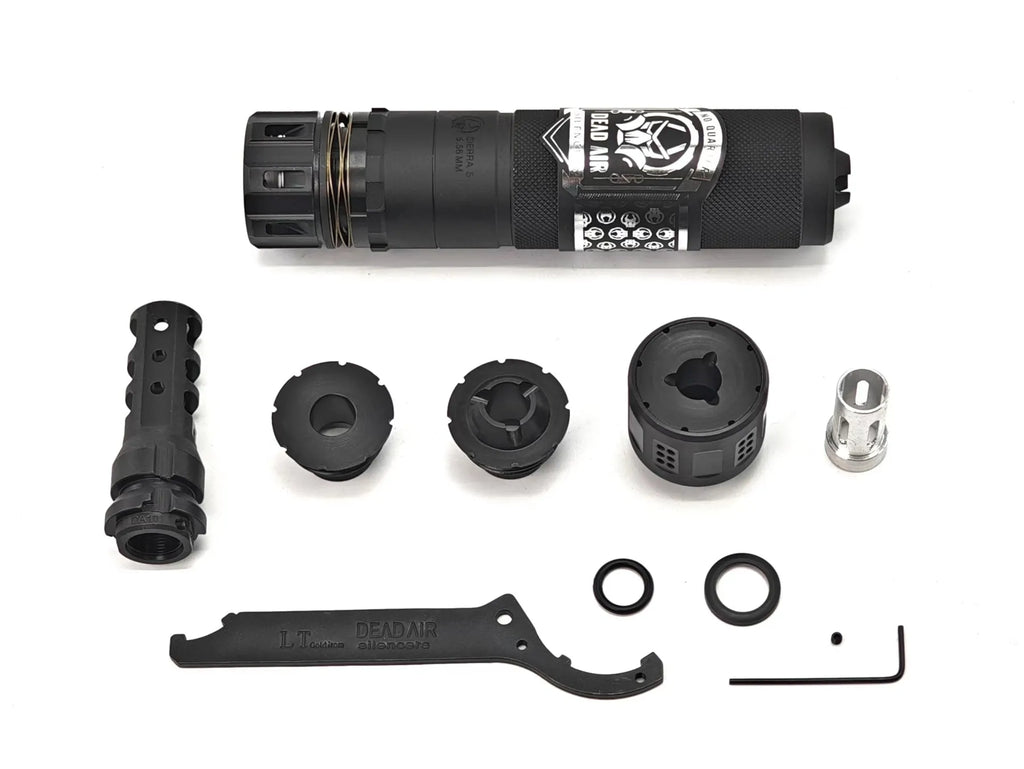 DEAD AIR S5K Sandman Gen 2 Flash Hider and QD Mock Suppressor Set (Pre-Order 50 Hari)