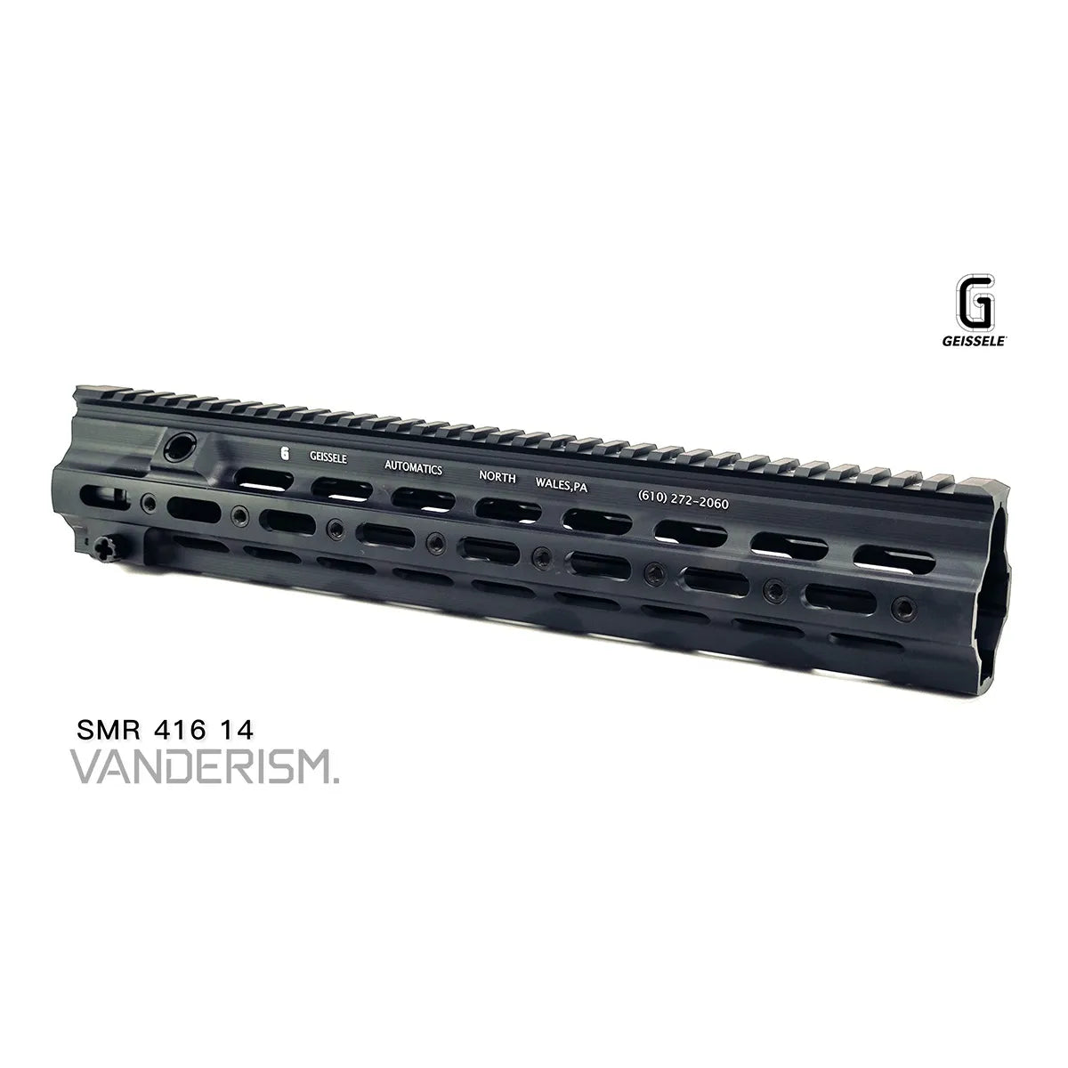 GEISSELE HK416 SMR Metal Handguards | Gel Blaster WGG WGB Airsoft (Pre-Order 50 Hari)