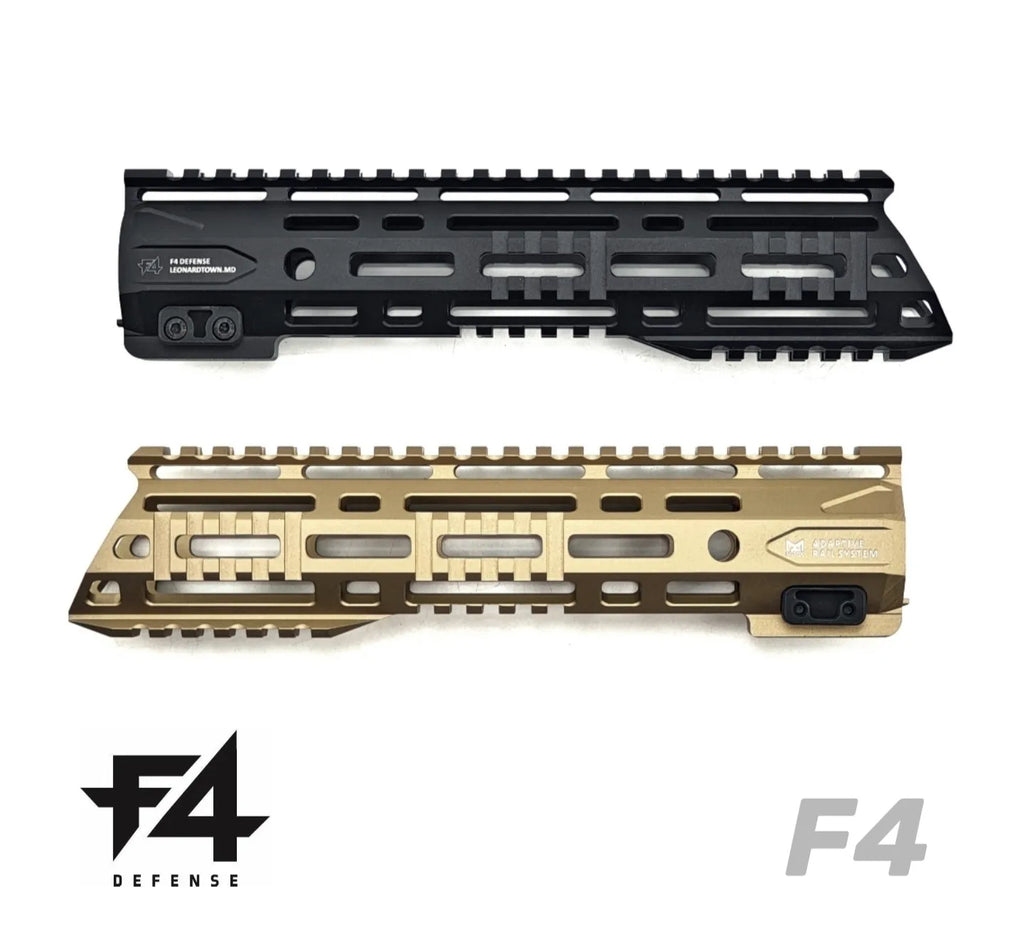 F4 10 Inch Metal Handguard | Gel Blaster WGG WGB Airsoft (Pre-Order 50 Hari)