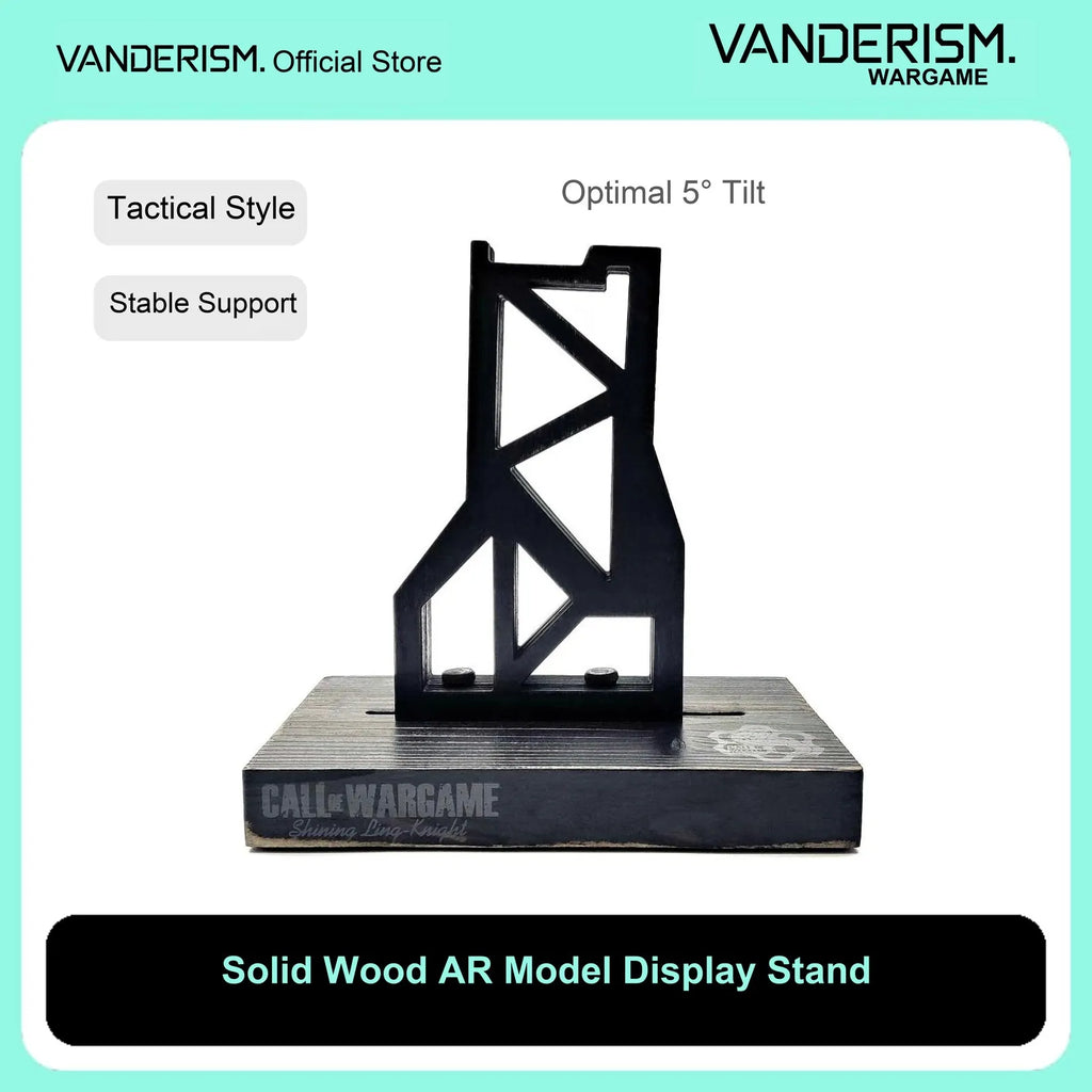 AR M4 HK416 Wooden Display Stand (Pre-Order 50 Hari)