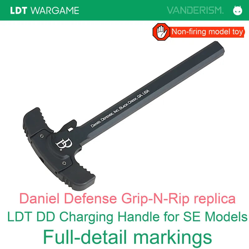 Daniel Defense CNC Metal Charging Handle for SE Shell-Ejecting Toy Models (Pre-Order 50 Hari)