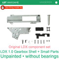 LDX 1.0 Gearbox Shell with Small Parts, Same Material as Green Gearbox, No Bearings or Paint (Pre-Order 50 Hari)