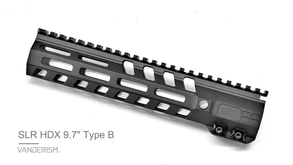 SLR HDX 9.7 Inch Metal Handguard | Gel Blaster WGG WGB Airsoft (Pre-Order 50 Hari)