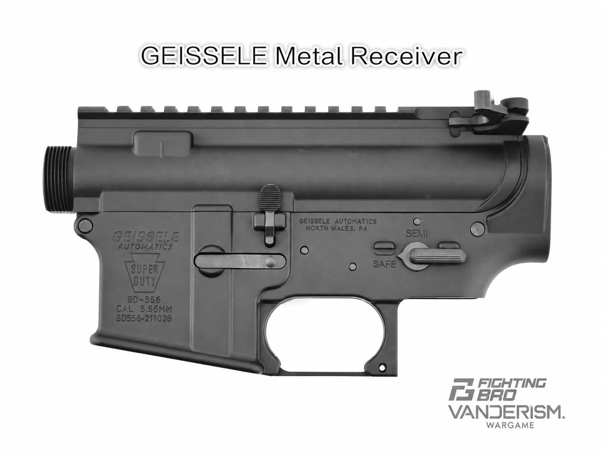Colt GEISSELE DD SI Metal Receiver Kits | Gel Blaster WGG WGB (Pre-Order 50 Hari)