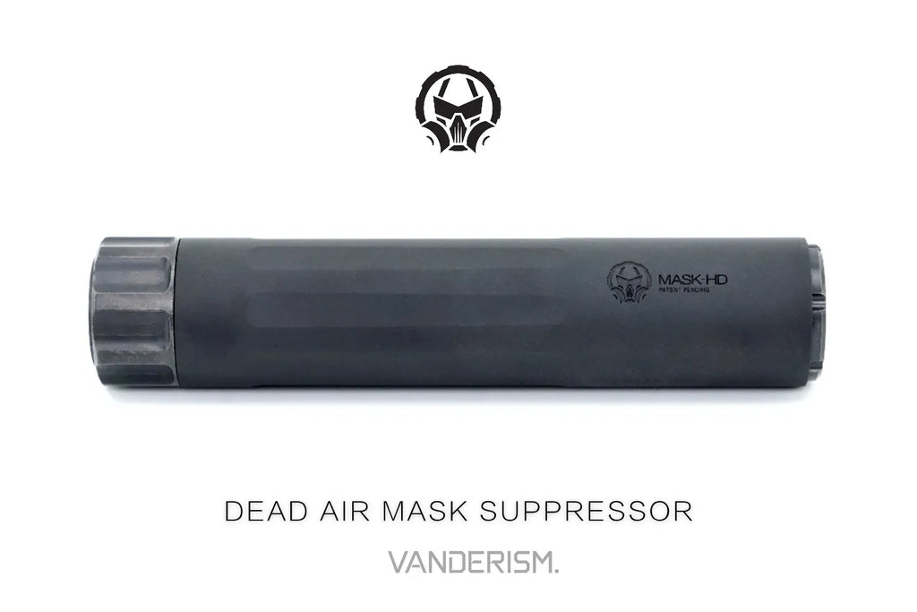 DEAD AIR MASK Steel Mock Suppressor | Gel Blaster WGG WGB Airsoft (Pre-Order 50 Hari)