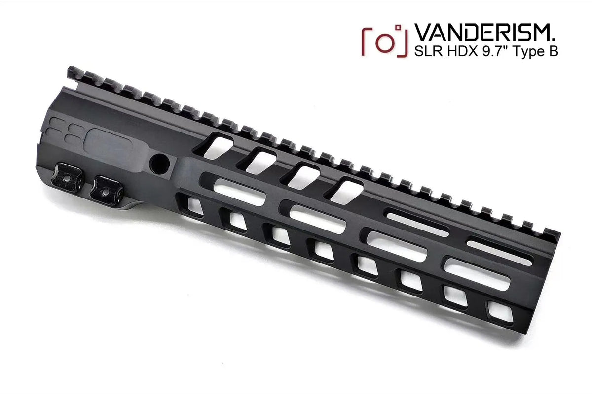 SLR HDX 9.7 Inch Metal Handguard | Gel Blaster WGG WGB Airsoft (Pre-Order 50 Hari)