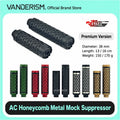 Angel Custom Honeycomb Mock Suppressor 14mm CCW | Gel Blaster WGG WGB Airsoft (Pre-Order 50 Hari)