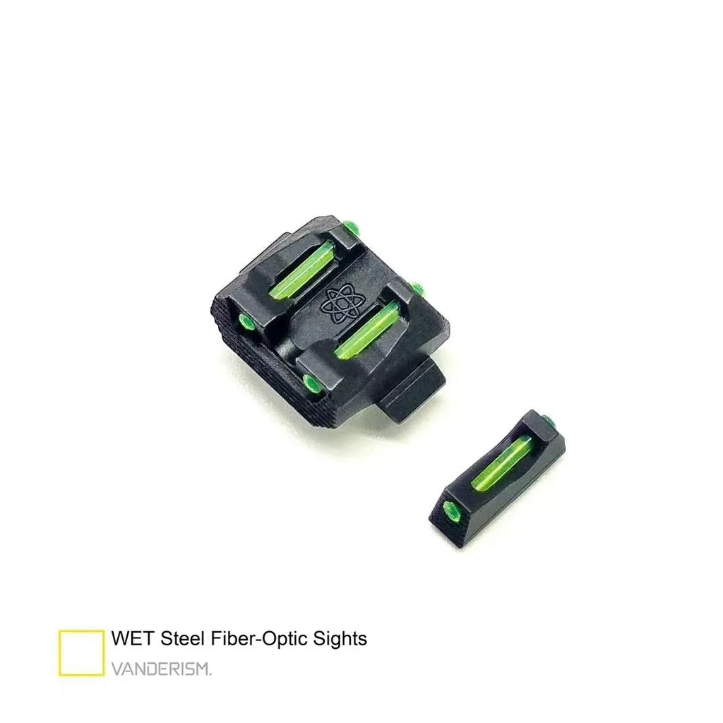Kublai Glock P1 Fiber Optic Metal Sights (Pre-Order 50 Hari)