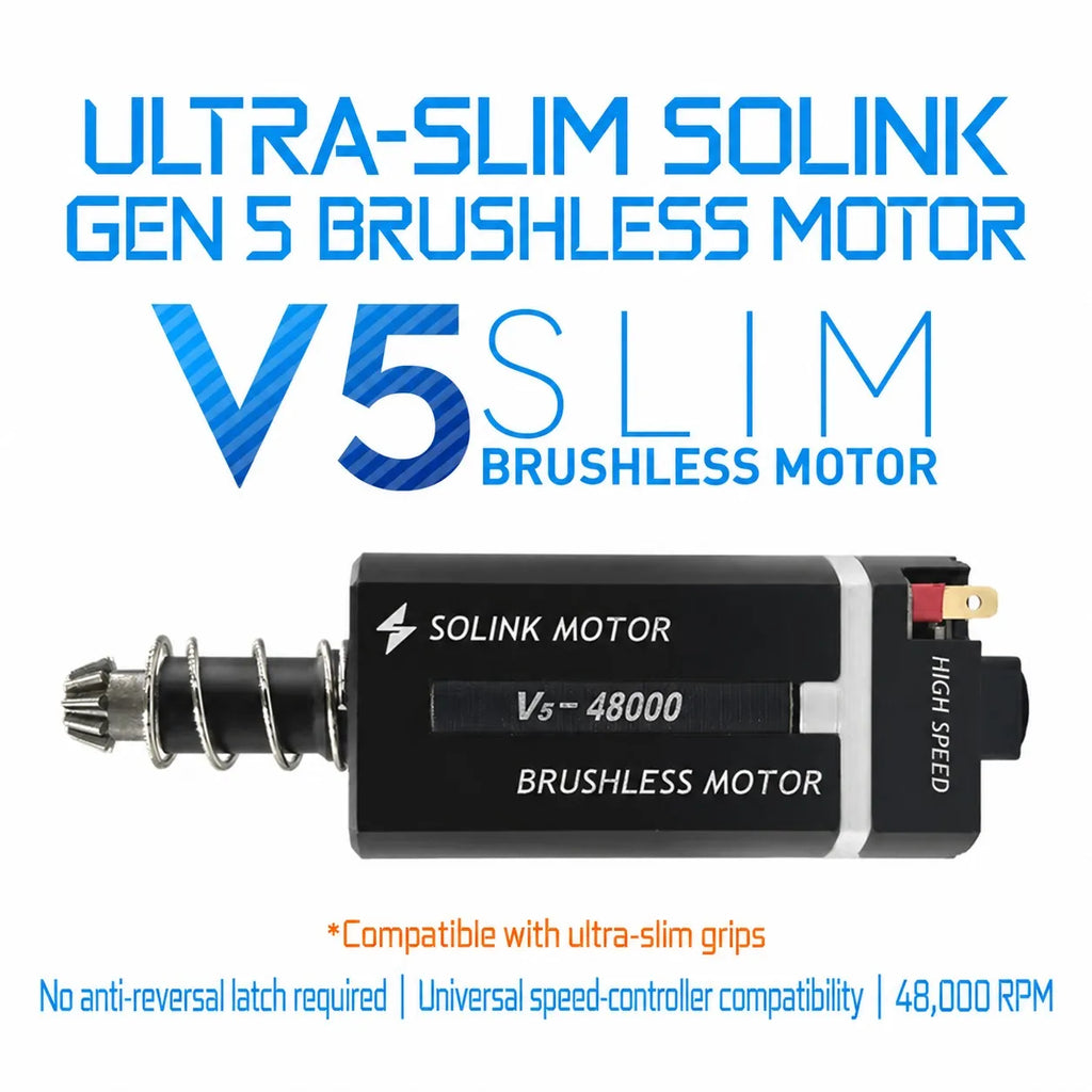 SOLINK Slim 480 Strong Magnet and Brushless Motors | Gel Blaster WGG WGB (Pre-Order 50 Hari)