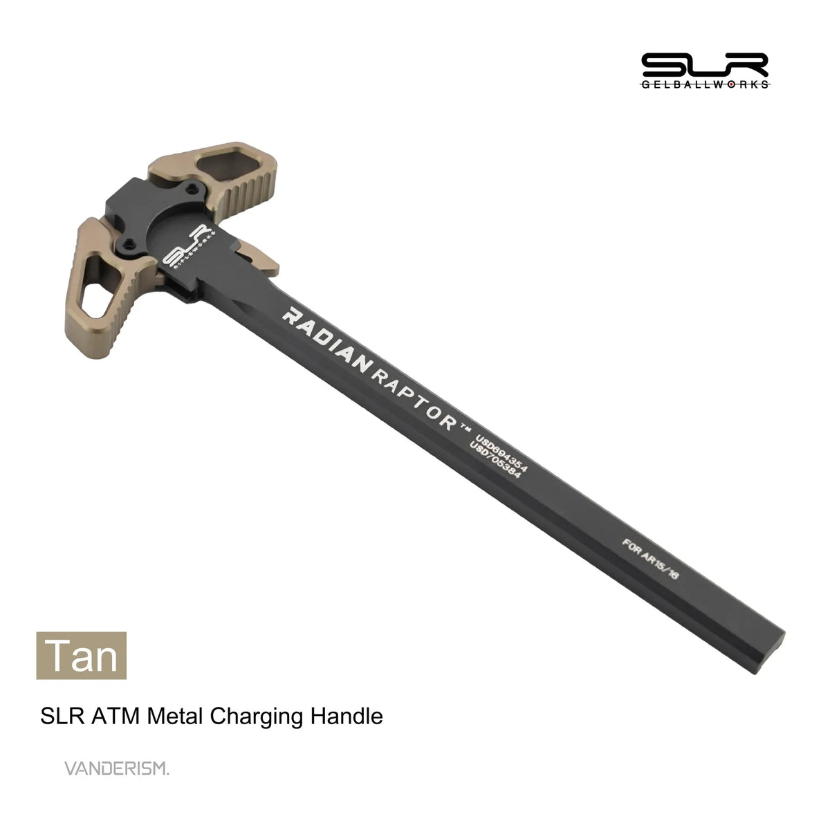 RADIAN SLR SAI Charging Handles for ATM | Gel Blaster WGG WGB (Pre-Order 50 Hari)