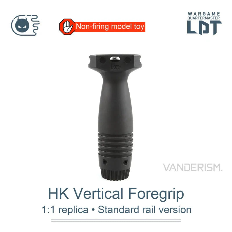 LDT 1:1 HK-Marked Nylon Vertical Foregrip for 416/A5 Models (Pre-Order 50 Hari)