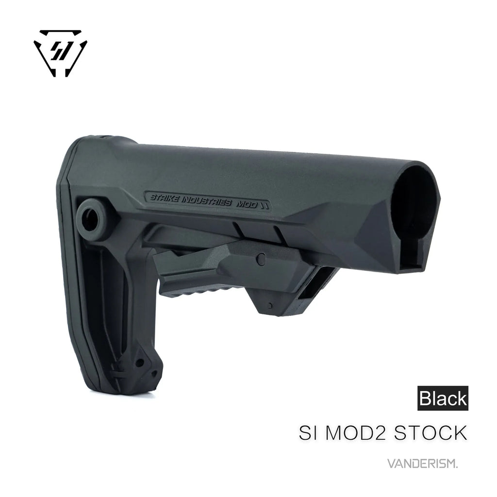 SI MOD2 Nylon Stock | Gel Blaster WGG WGB Airsoft (Pre-Order 50 Hari)