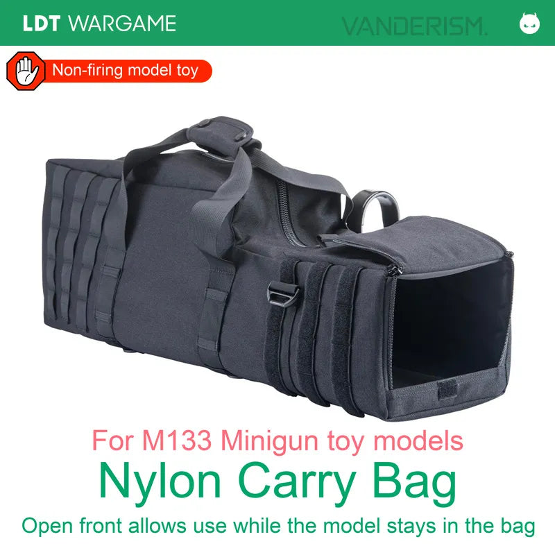 M133 Mini-Vulcan Gatling Toy-Model Carry Bag (Pre-Order 50 Hari)