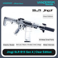 Jingji SLR B15 Gen 4 Clear Gel Blaster | Water Gel Blaster WGG WGB (Pre-Order 50 Hari)